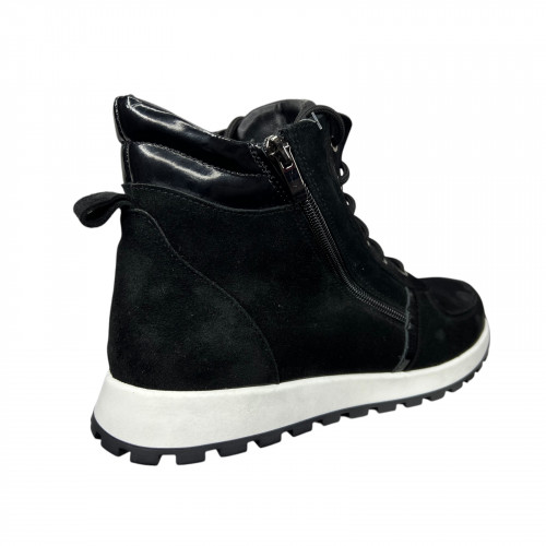 Кросівки жіночі замшеві ANDALINI 2403 чорний байка