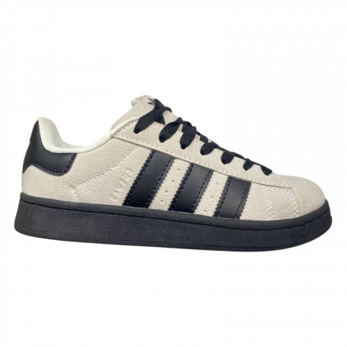 Кеды подростковые замшевые аdidas campus C2103-5 бежевые