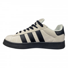 Кеды подростковые замшевые аdidas campus C2103-5 бежевые