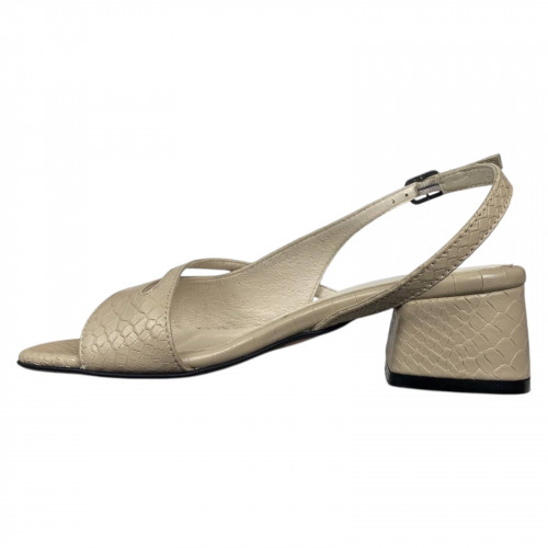 Босоножки женские кожаные ILONA 801/453 Камея кожа питон