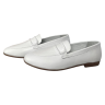 Лоферы женские кожаные ATO 04515 05 белые
