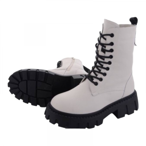 Ботинки Женские кожаные IT TS DW1014-8 beige