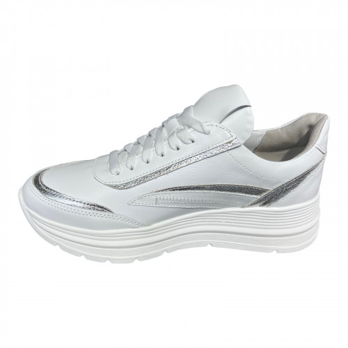 Кроссовки Женские кожаные VLADEKS 1214 4 белый