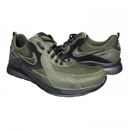 Кросівки Чоловічі шкіряні EGOIST 278 5 хакі