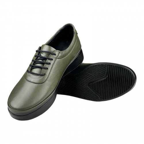 Кроссовки Женские кожаные VIOLETA 1132 8 haki