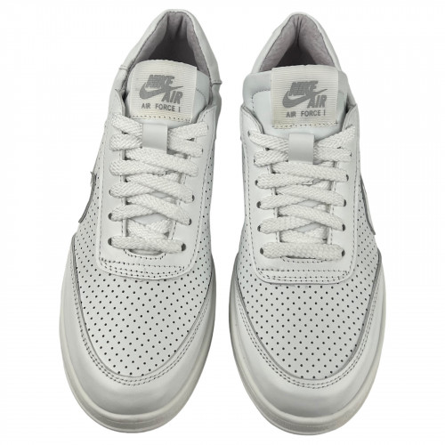 Кроссовки Женские кожаные VERSAL П2110 белый перфорация