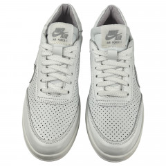 Кроссовки Женские кожаные VERSAL П2110 белый перфорация