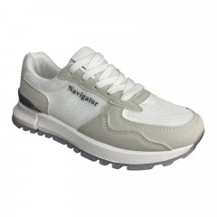 Кросівки жіночі NG B19-2 білий бежевий 