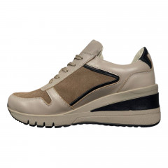 Кроссовки женские кожаные VLADEKS 1279 бежевые