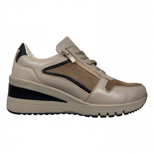 Кросівки жіночі шкіряні VLADEKS 1279 бежеві