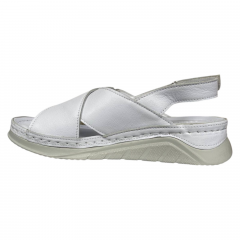 Босоножки женские кожаные 403/36 SCORPION белые