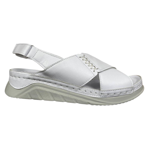 Босоножки женские кожаные 403/36 SCORPION белые