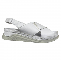 Босоножки женские кожаные 403/36 SCORPION белые