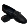 Лоферы женские кожаные ATO 04515 01 черные