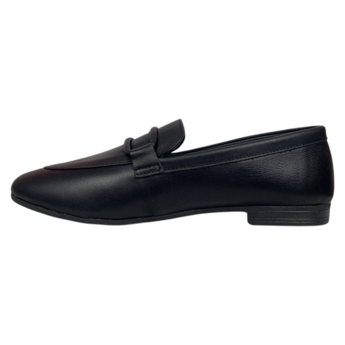 Лоферы женские кожаные ATO 04515 01 черные