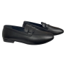 Лоферы женские кожаные ATO 04515 01 черные