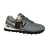 Замшевые кроссовки мужские New Balance 574 classik (A573-6) темно-серый белый