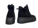 Черевики жіночі замшеві VLADEKS 1502 чорні хутро