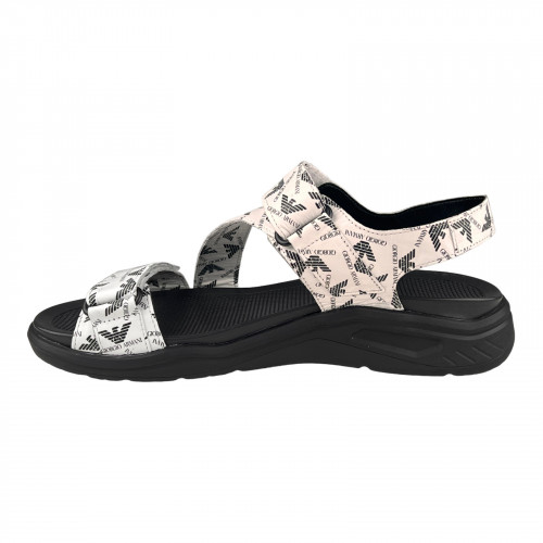 Босоніжки Жіночі шкіряні MADAM 11037 Armani білий