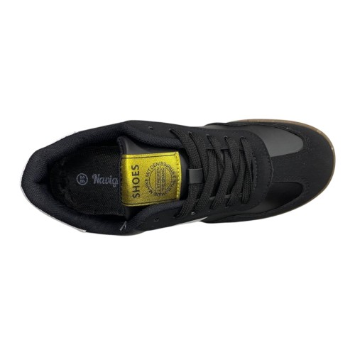 Кросівки жіночі шкіряні NG B2024-2 чорний білий