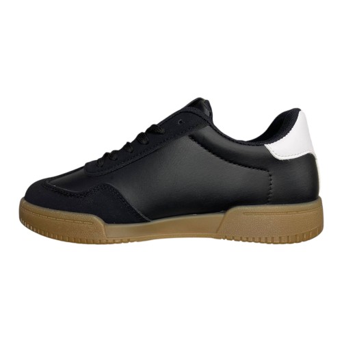 Кросівки жіночі шкіряні NG B2024-2 чорний білий