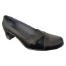 Туфлі жіночі шкіряні каблук SE NAT 40 168 чорні