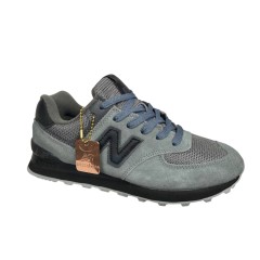 Кроссовки мужские New Balance 574 classik (A573-4)темно-серый черный 