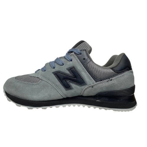 Кроссовки мужские New Balance 574 classik (A573-4)темно-серый черный