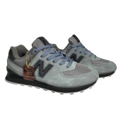 Кроссовки мужские New Balance 574 classik (A573-4)темно-серый черный 