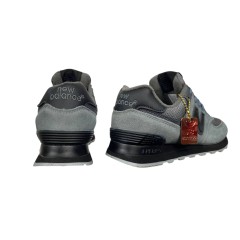 Кроссовки мужские New Balance 574 classik (A573-4)темно-серый черный 