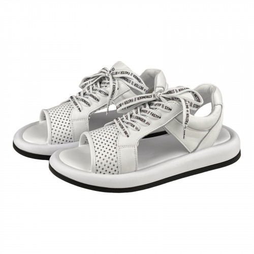 Босоножки Женские кожаные VLADEKS 2845/5 белый