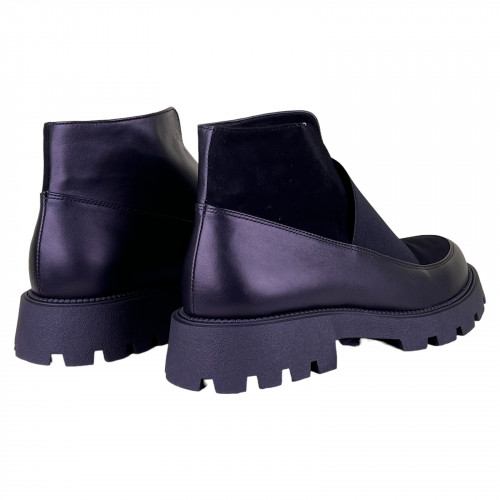 Ботинки Женские кожаные ILONA 415/940 черный