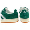 Кросівки Чоловічі замшеві аdidas campus A0815-10 зелений шкіра