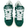 Кросівки Чоловічі замшеві аdidas campus A0815-10 зелений шкіра
