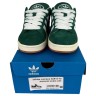 Кросівки Чоловічі замшеві аdidas campus A0815-10 зелений шкіра