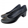 Туфли женские кожаные каблук SE NAT 40 164 черные