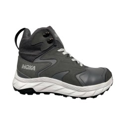 Черевики чоловічі шкіряні DENAR H2 46 сірі гортекс термо