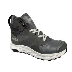 Черевики чоловічі шкіряні DENAR H2 46 сірі гортекс термо