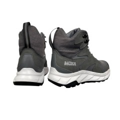 Черевики чоловічі шкіряні DENAR H2 46 сірі гортекс термо