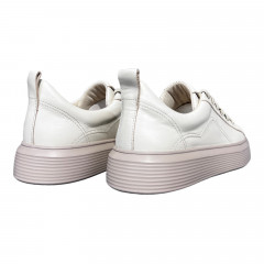 Кеды Женские кожаные GORNELIA 33/24 молочная кожа