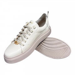 Кеды Женские кожаные GORNELIA 33/24 молочная кожа