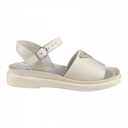 Босоножки Женские кожаные ILONA 194/219 бежевые