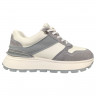 Кросівки жіночі шкіряні LONZA 199322 молочні сірі 