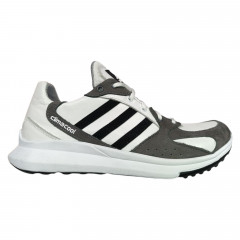 Кроссовки мужские кожаные ICEFIELD A10 бело серые 