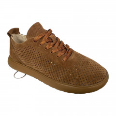 Кроссовки женские замшевые VLADEKS 1065-28 29 коричневые