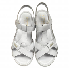 Босоножки женские кожаные Scorpion 401/36 белые