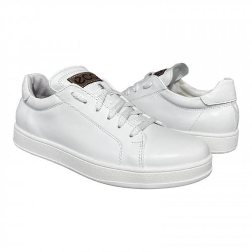 Кеды Женские кожаные VERSAL К 1010 белый