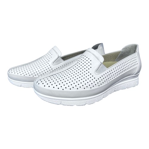 Туфли женские кожаные VIOLETA 1001 05 белый