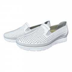 Туфли женские кожаные VIOLETA 1001 05 білий