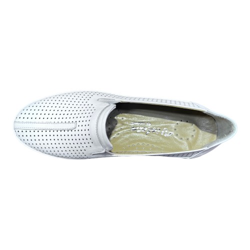 Туфли женские кожаные VIOLETA 1001 05 белый